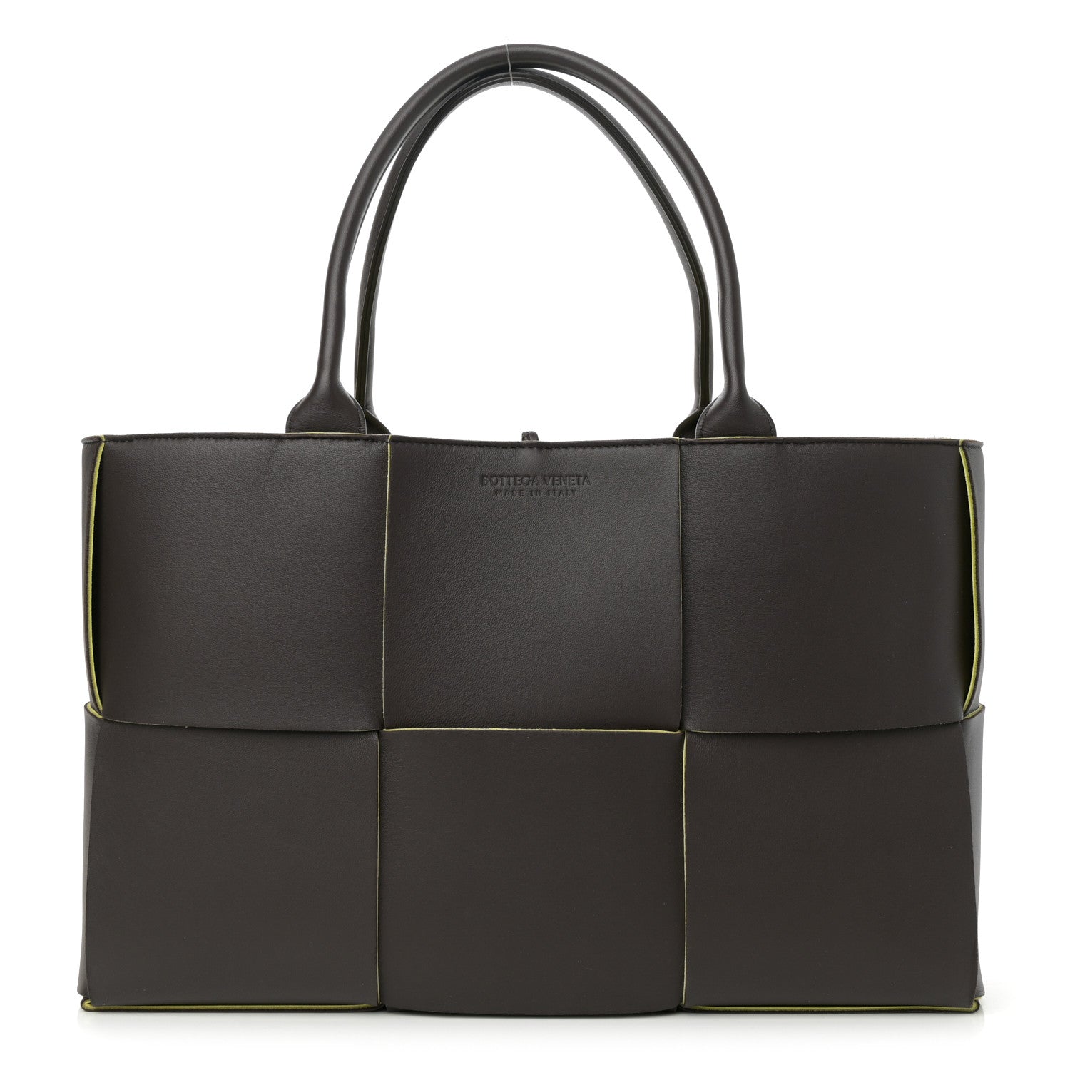 Bottega Veneta Nappa Maxi Intrecciato Medium Arco Tote Fondant Kiwi 1 of 10