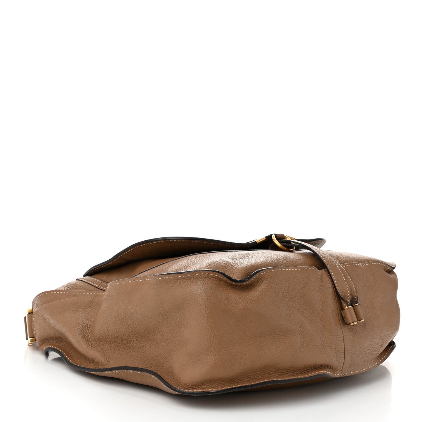 Calfskin Large Marcie Hobo Nut