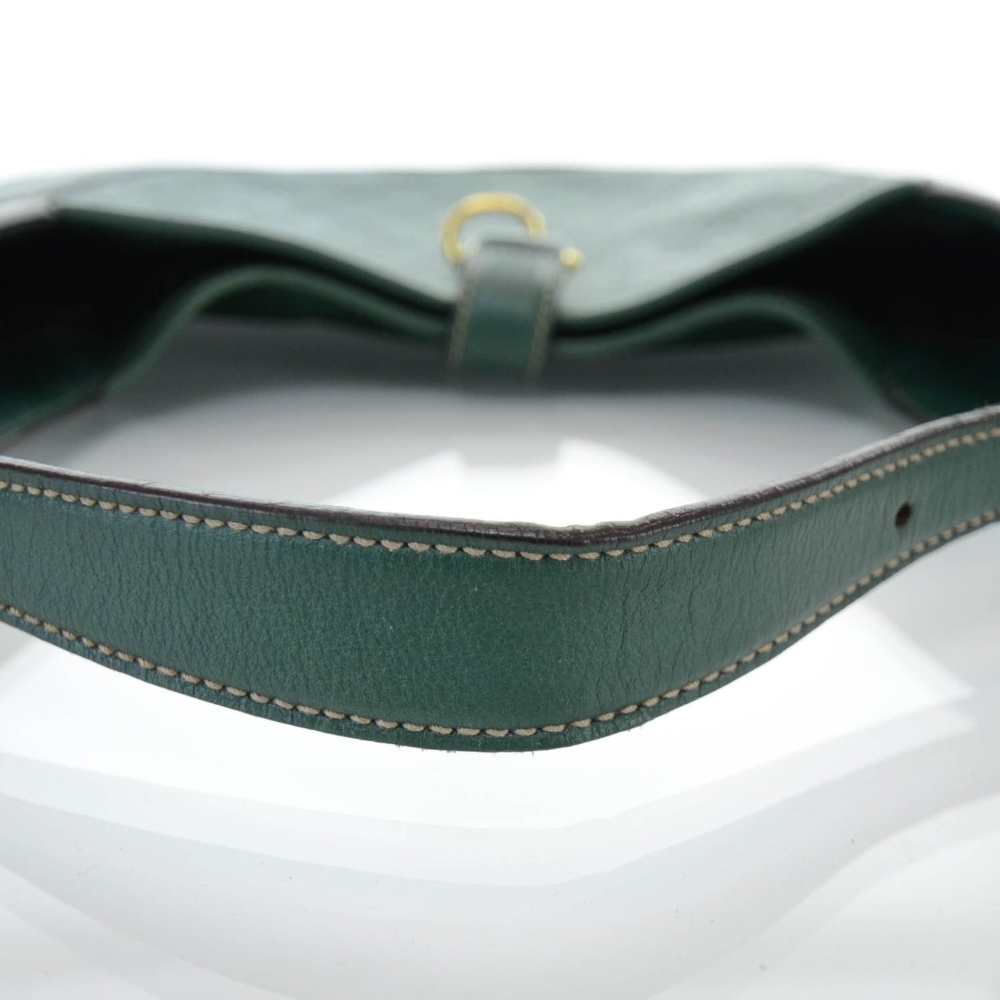 Guccissima Bouvier Hobo Dark Green