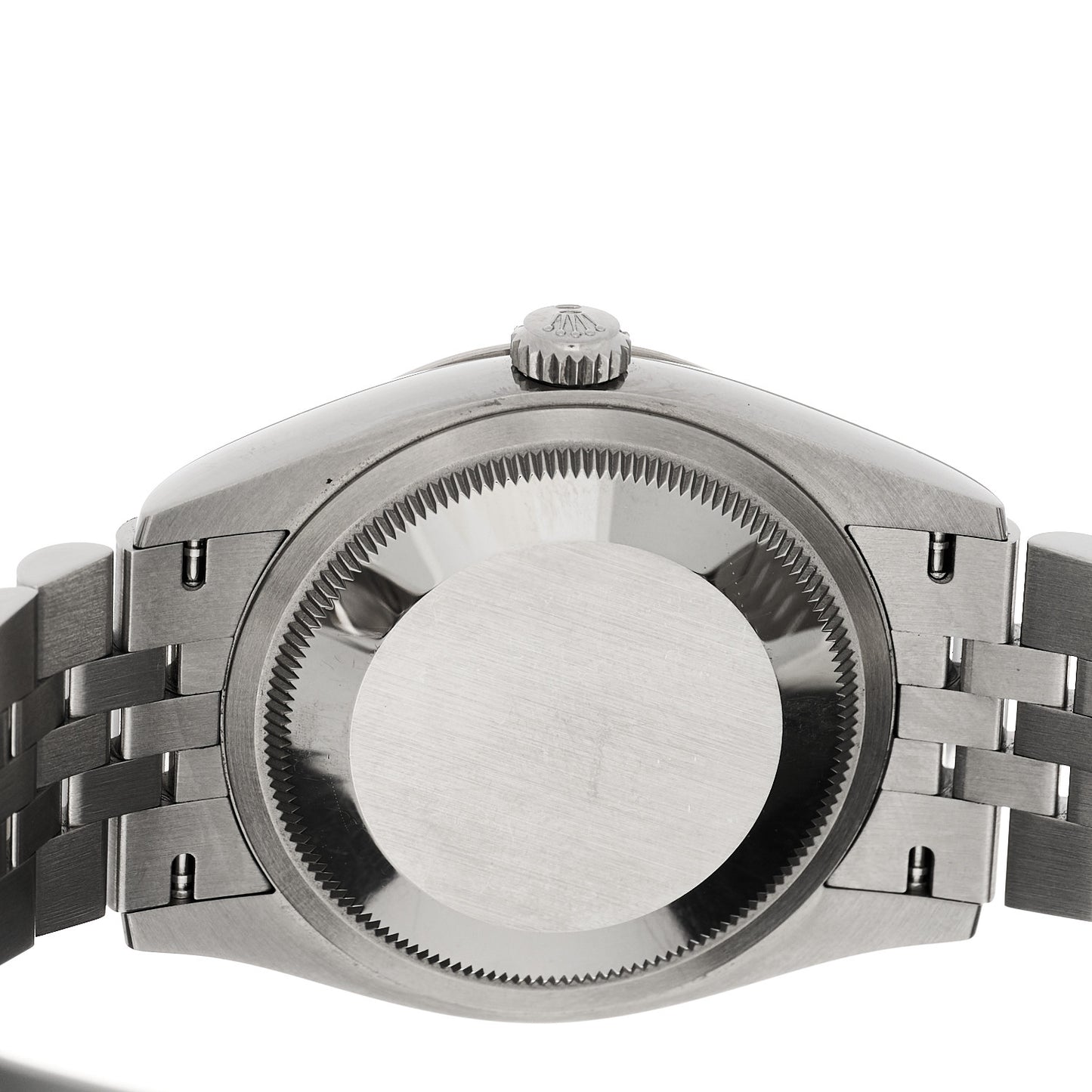 Stainless Steel 18K White Gold Diamond 36mm Oyster Perpetual Datejust Watch Silver Roman 126234