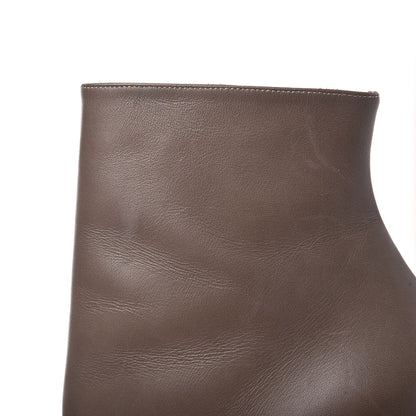 Christian Louboutin Calfskin Calamijane Booty 100 Ankle Boots 39.5 Majestic Silver 15 of 19