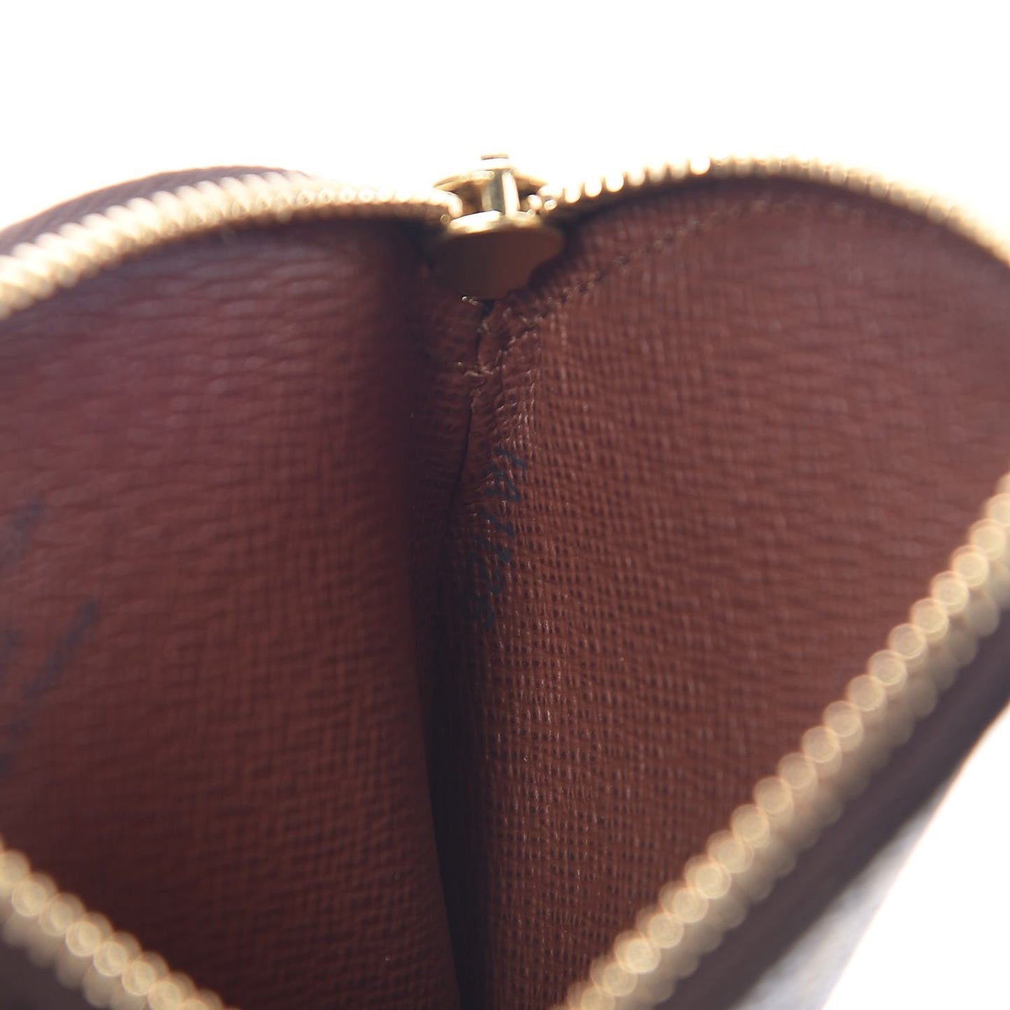 Monogram Round Coin Purse