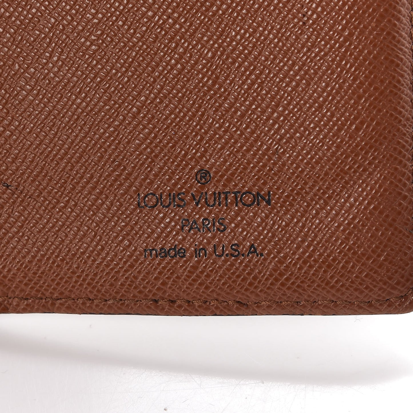 Monogram Porte Valeurs Checkbook Wallet