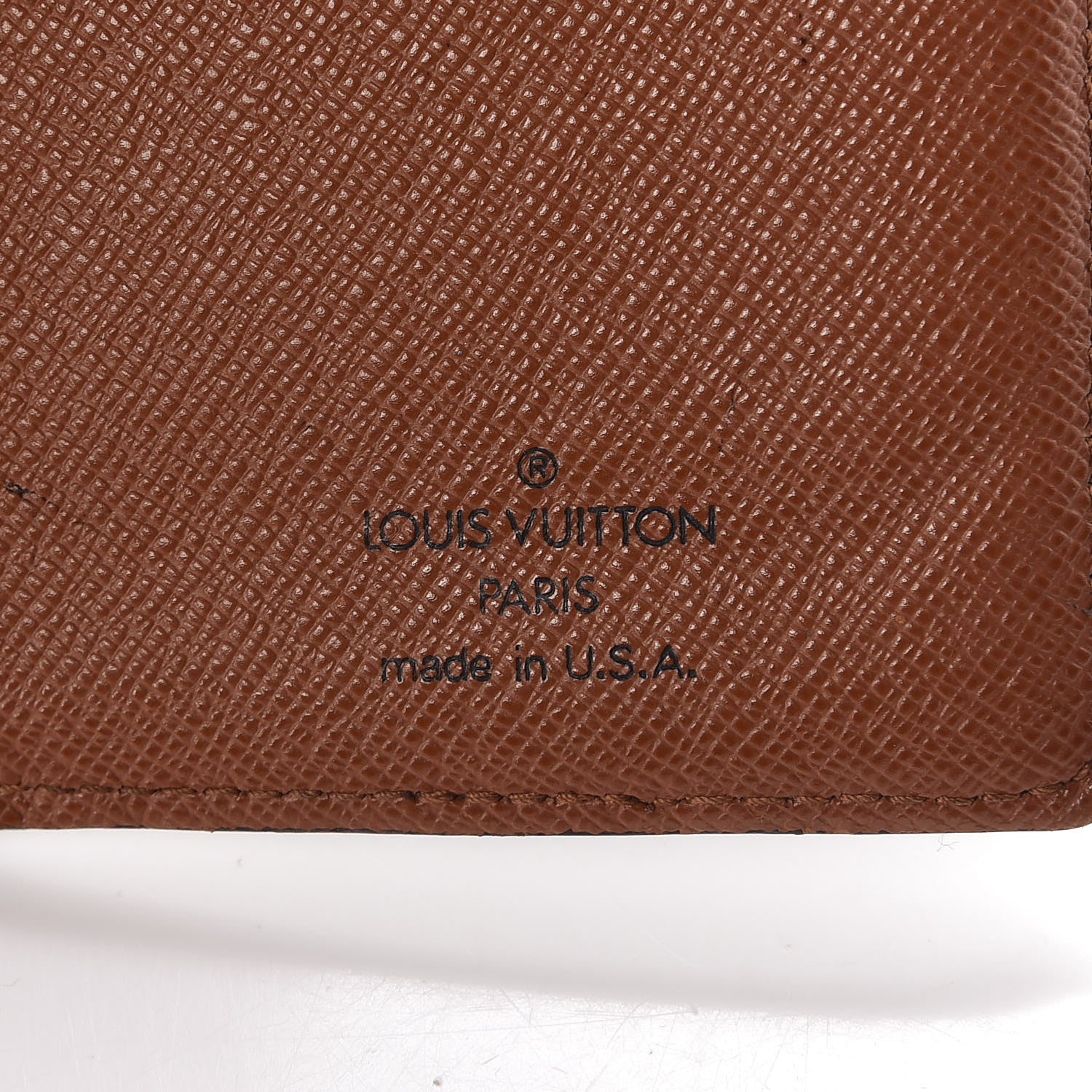 Louis Vuitton Monogram Porte Valeurs Checkbook Wallet 6 of 13