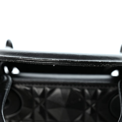 Christian Dior Calfskin Cannage Diamond Small My ABCDior Lady Dior Black 7 of 10