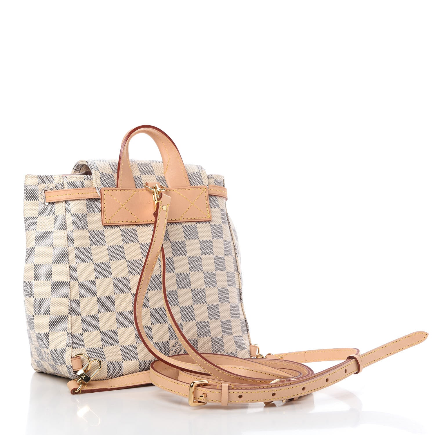 Louis Vuitton Damier Azur Sperone BB Backpack 3 of 9
