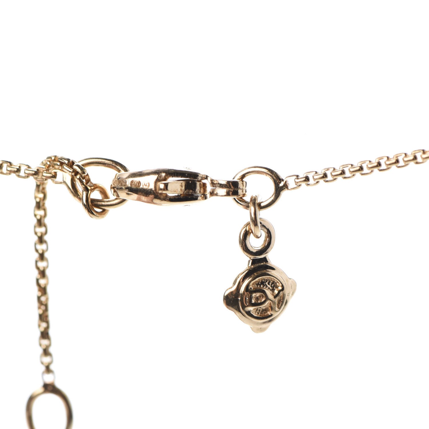 David Yurman 18K Yellow Gold Black Onyx Rio Rondelle Short Station Necklace 6 of 7
