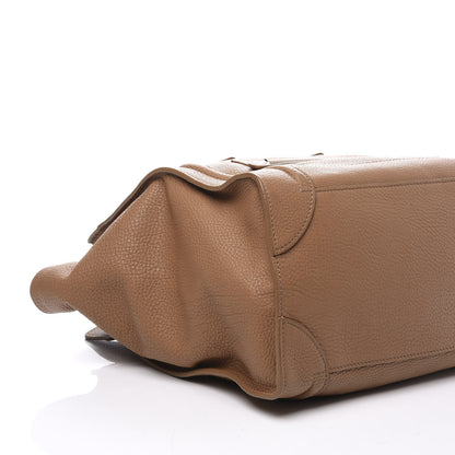 Celine Pebbled Calfskin Mini Luggage Camel 5 of 9