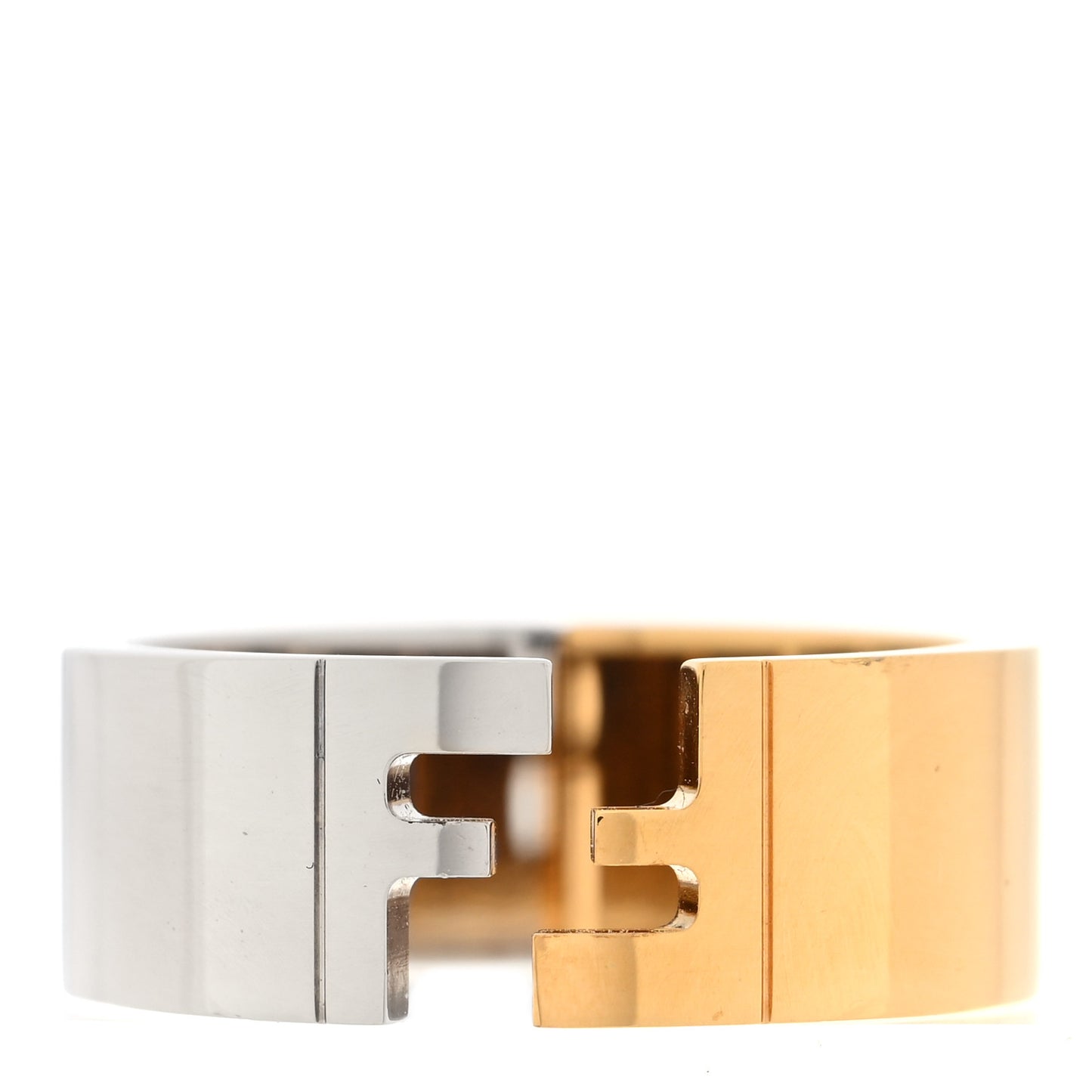 Metal FF Ring Orosoft L 65 11 Gold Silver