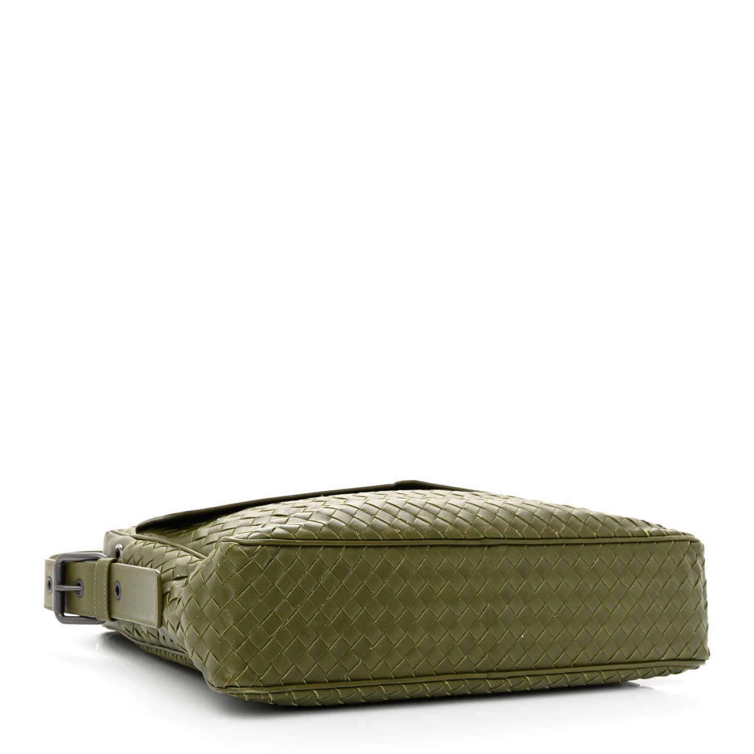 Bottega Veneta Nappa Intrecciato Messenger Bag Mud 4 of 13