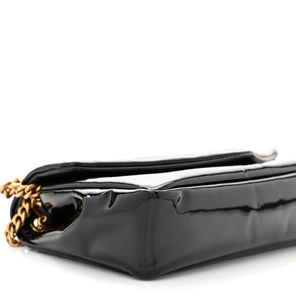 Saint Laurent Patent Calfskin Calypso Black 9 of 10