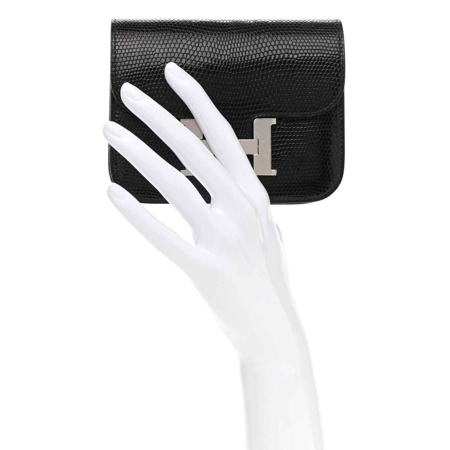 Lizard Constance Slim Wallet Black