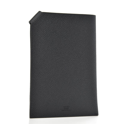 Hermes Epsom Tarmac PM Passport Holder Black 3 of 7