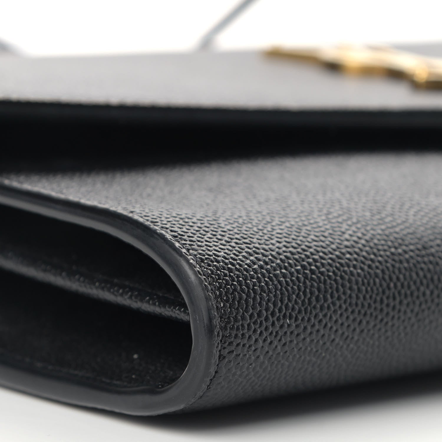 Saint Laurent Grain De Poudre Mini Uptown Crossbody Bag Black 5 of 14