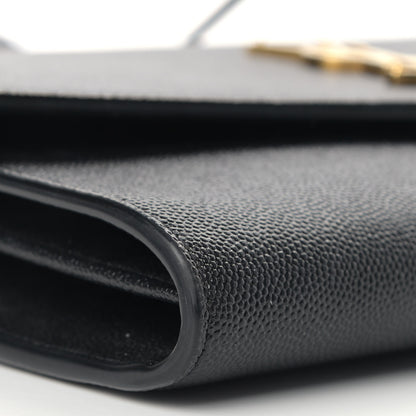 Saint Laurent Grain De Poudre Mini Uptown Crossbody Bag Black 5 of 14