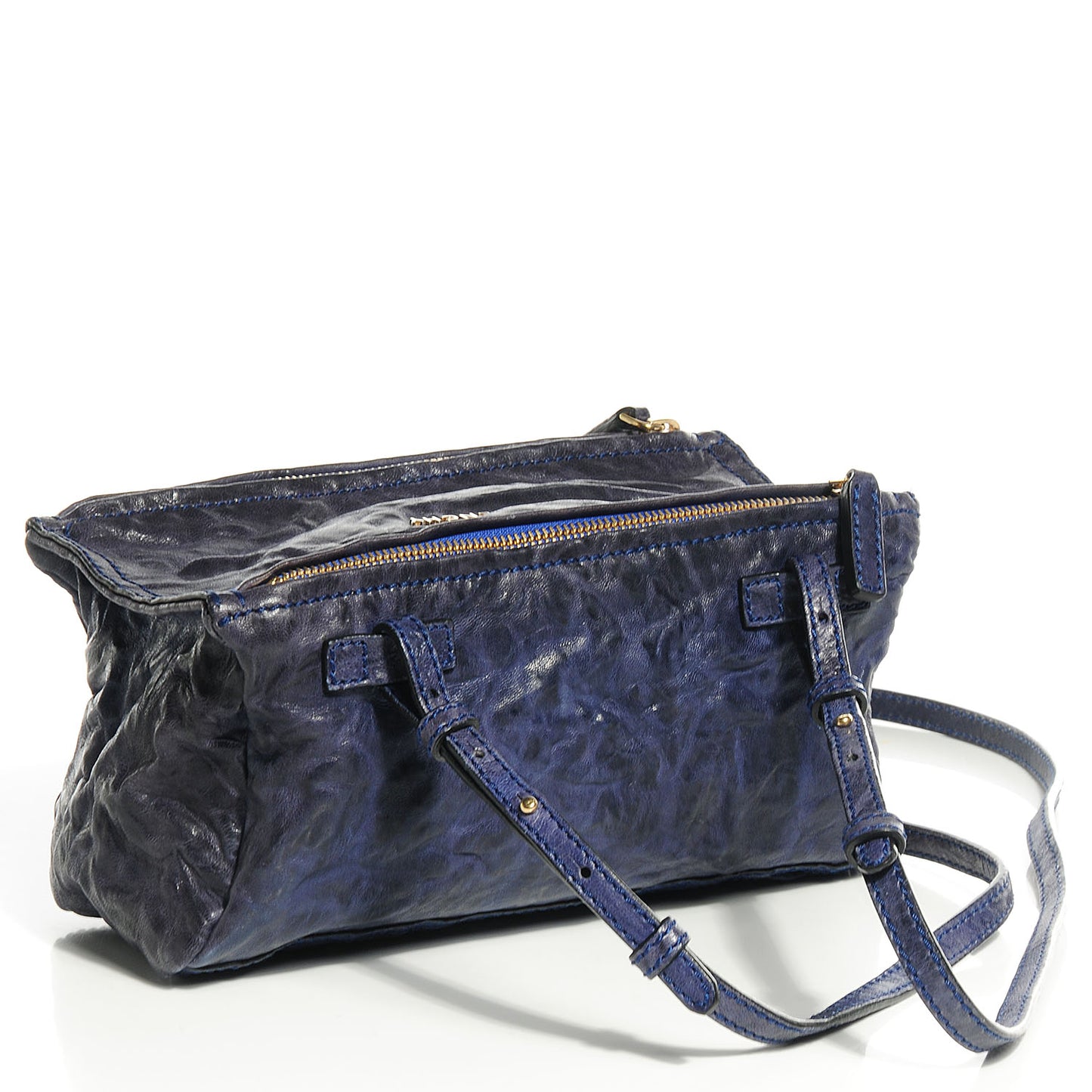 Tumbled Sheepskin Mini Pandora Night Blue