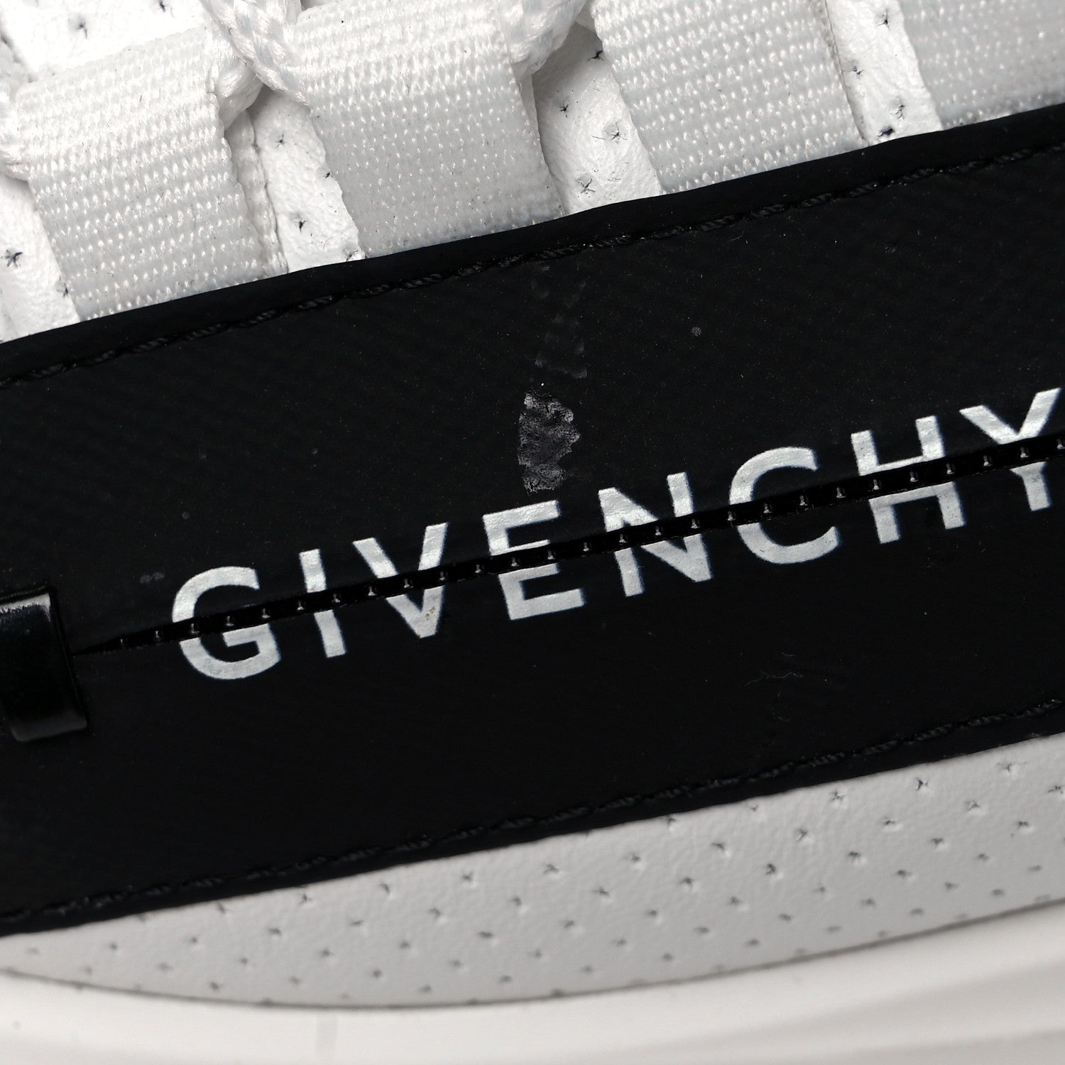 Givenchy Calfskin Spectre Low Runners Sneakers 37 White Black 11 of 12
