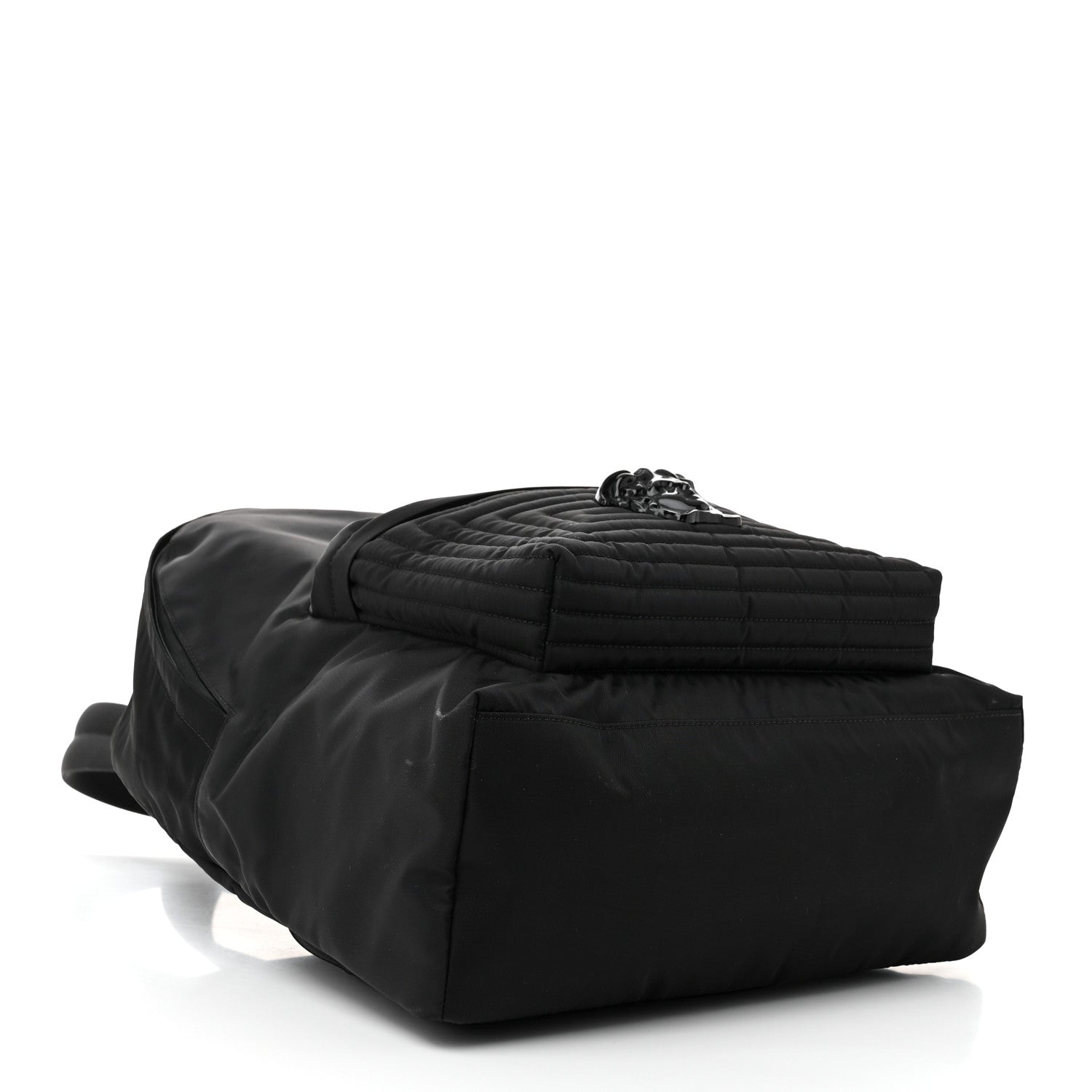 Versace Nylon Palazzo Medusa Backpack Black 4 of 9