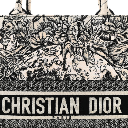 Christian Dior Canvas Embroidered Zodiac Book Tote Latte Multicolor 8 of 14
