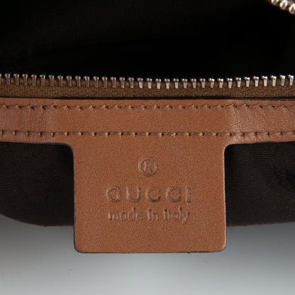 Gucci Monogram Medium GG Twins Hobo Tan 5 of 6