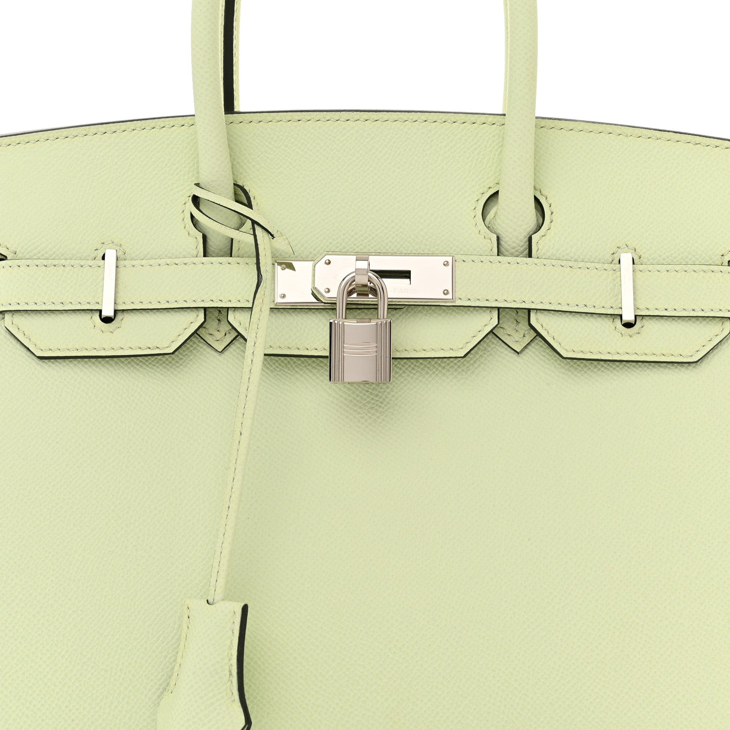 Hermes Epsom Sellier Birkin 30 Vert Fizz 8 of 11