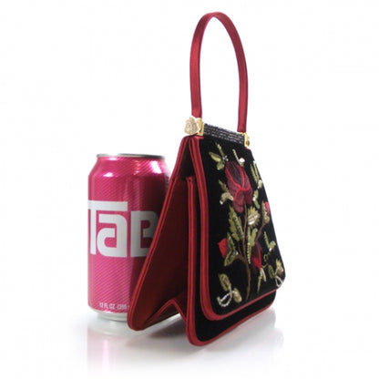 Judith Leiber Velvet Embroidered Evening Bag 3 of 6