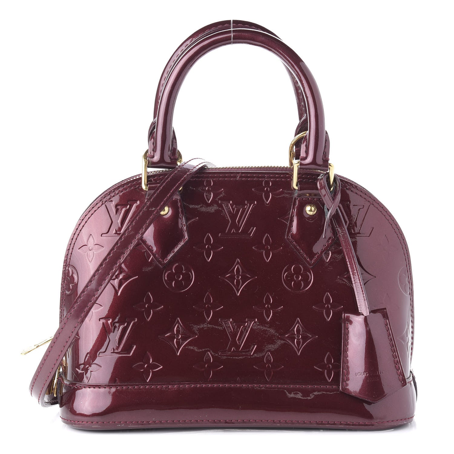 Louis Vuitton Vernis Alma BB Rouge Fauviste 1 of 9