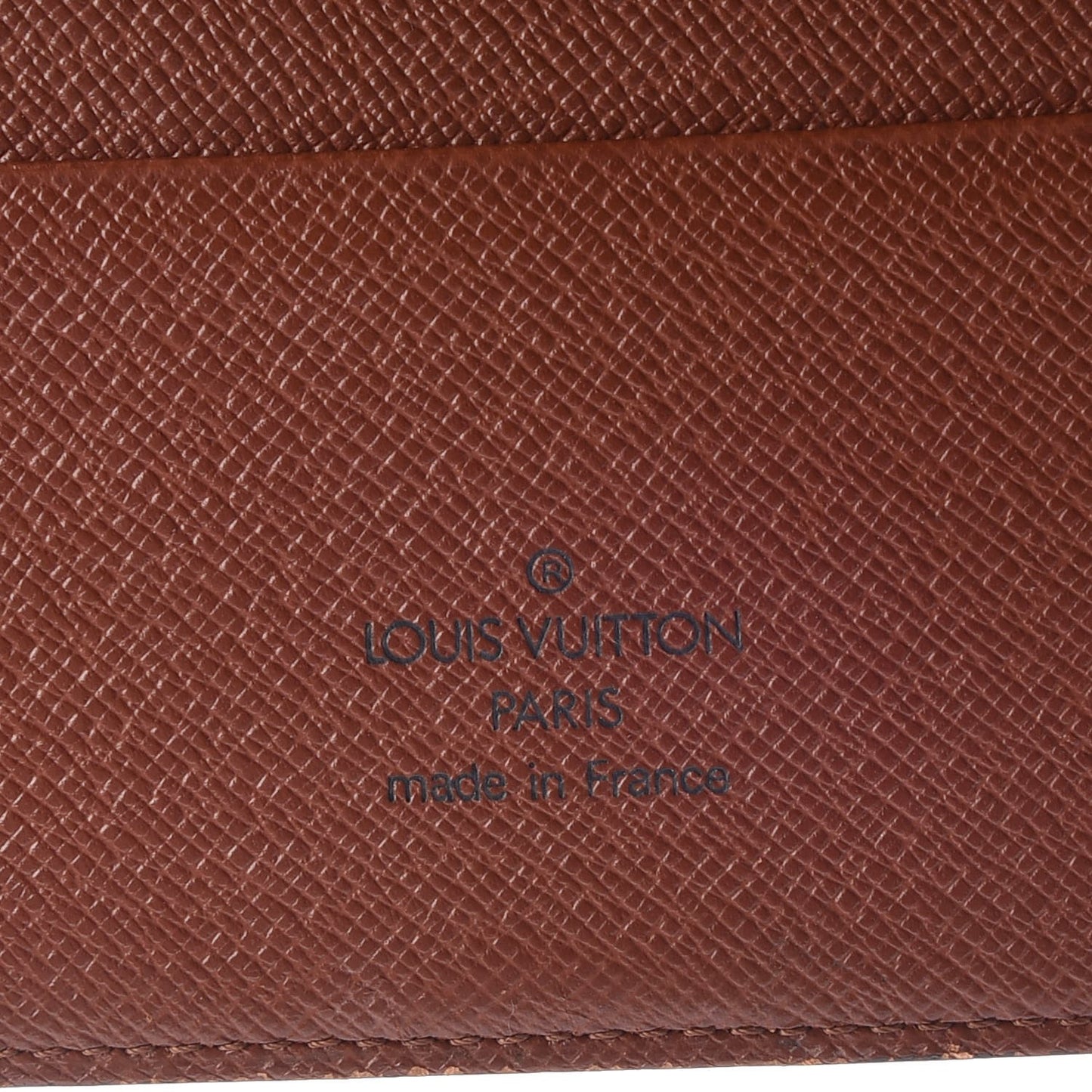 Monogram Large Ring Agenda Cover