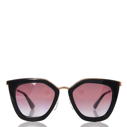 Prada Polarized Cinema Sunglasses SPR 53S Black 2 of 6
