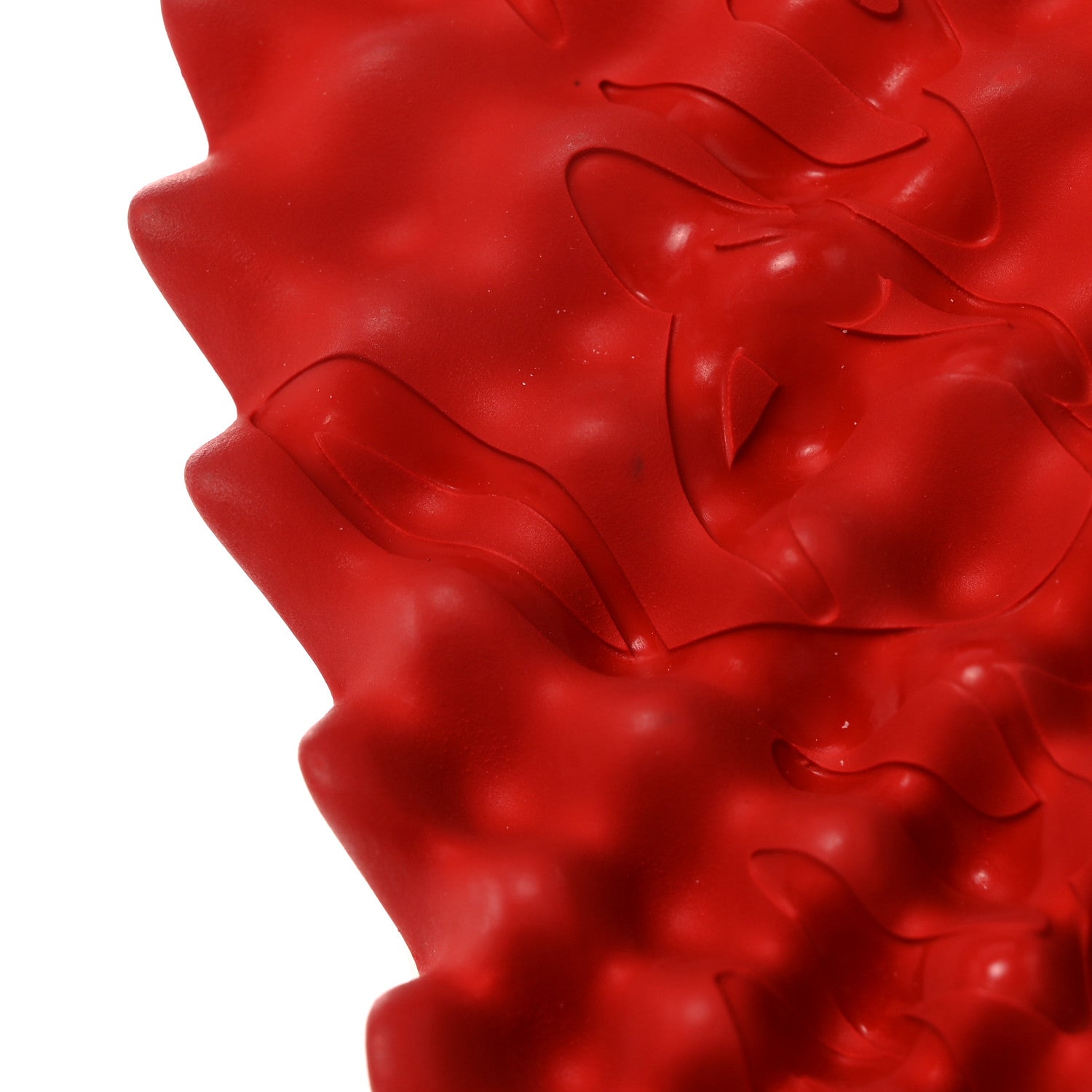 Christian Louboutin Calfskin Neoprene Womens Loubishark Sneakers 37.5 White 12 of 13