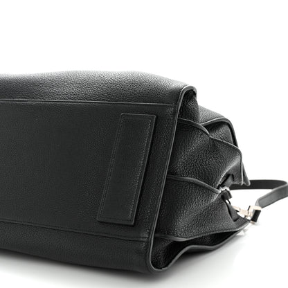 Saint Laurent Grained Calfskin Medium Souple Sac De Jour Black 10 of 10