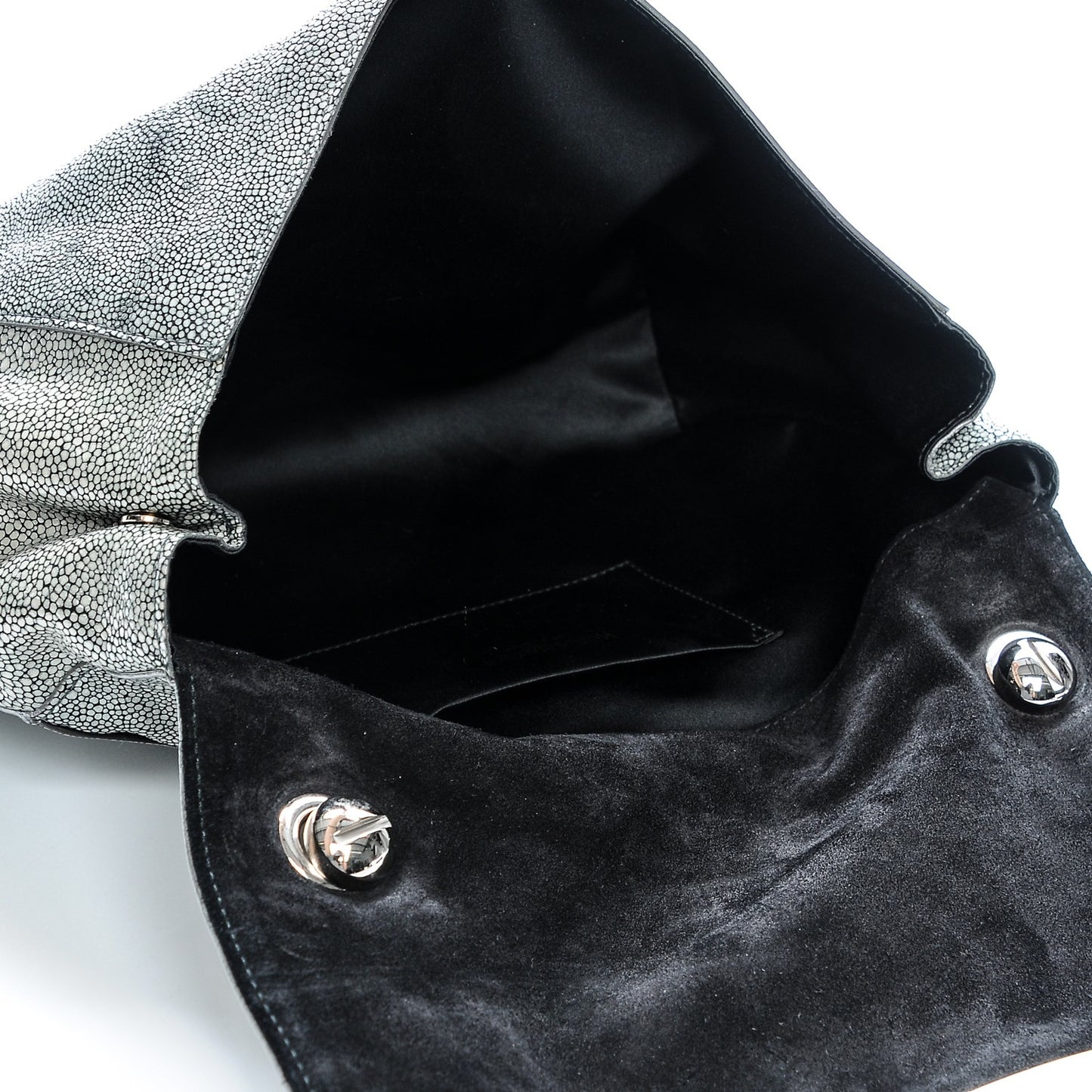 Embossed Stingray Sac Le Sixieme Chain Bag