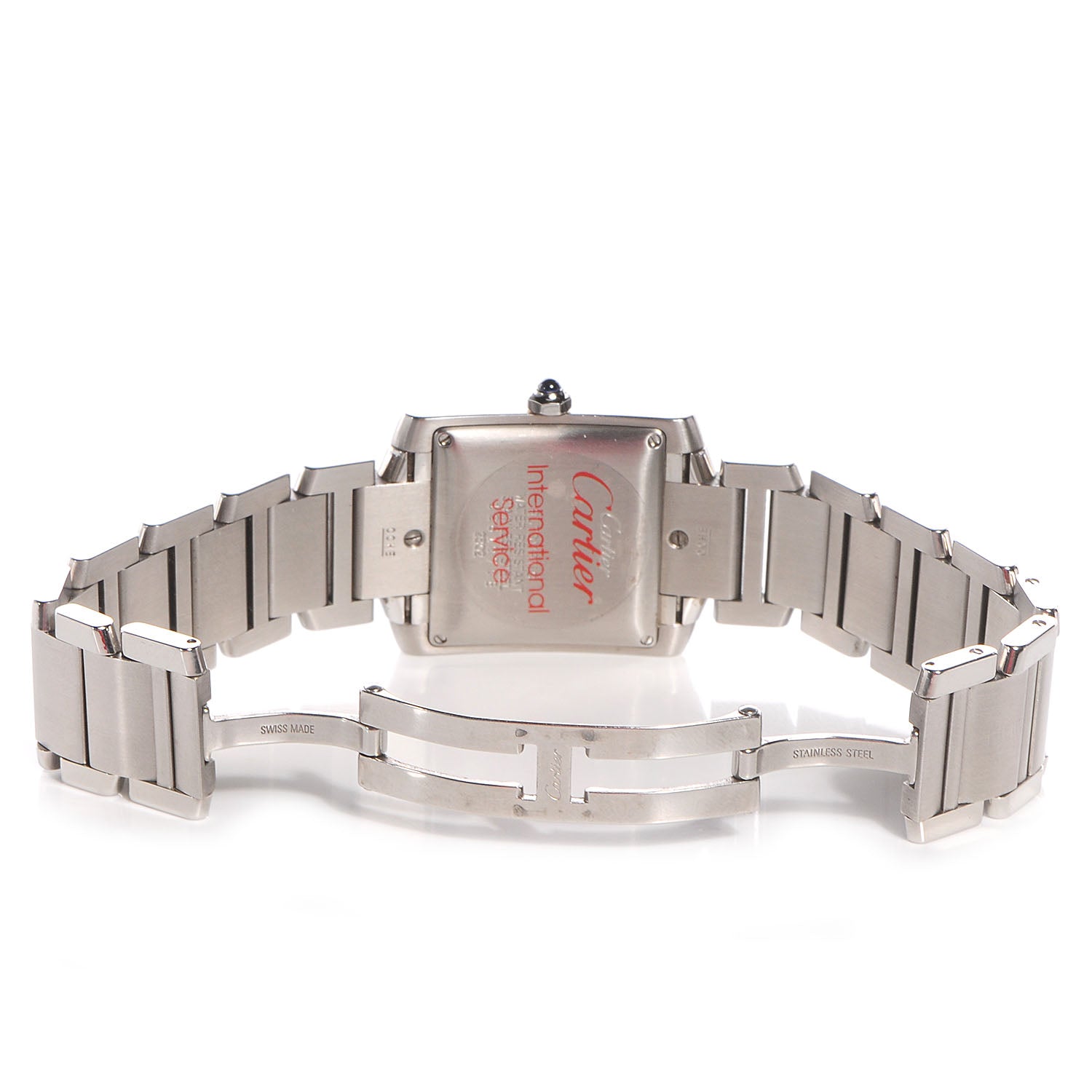 Cartier Stainless Steel 28mm Tank Francaise Automatic Watch 4 of 7