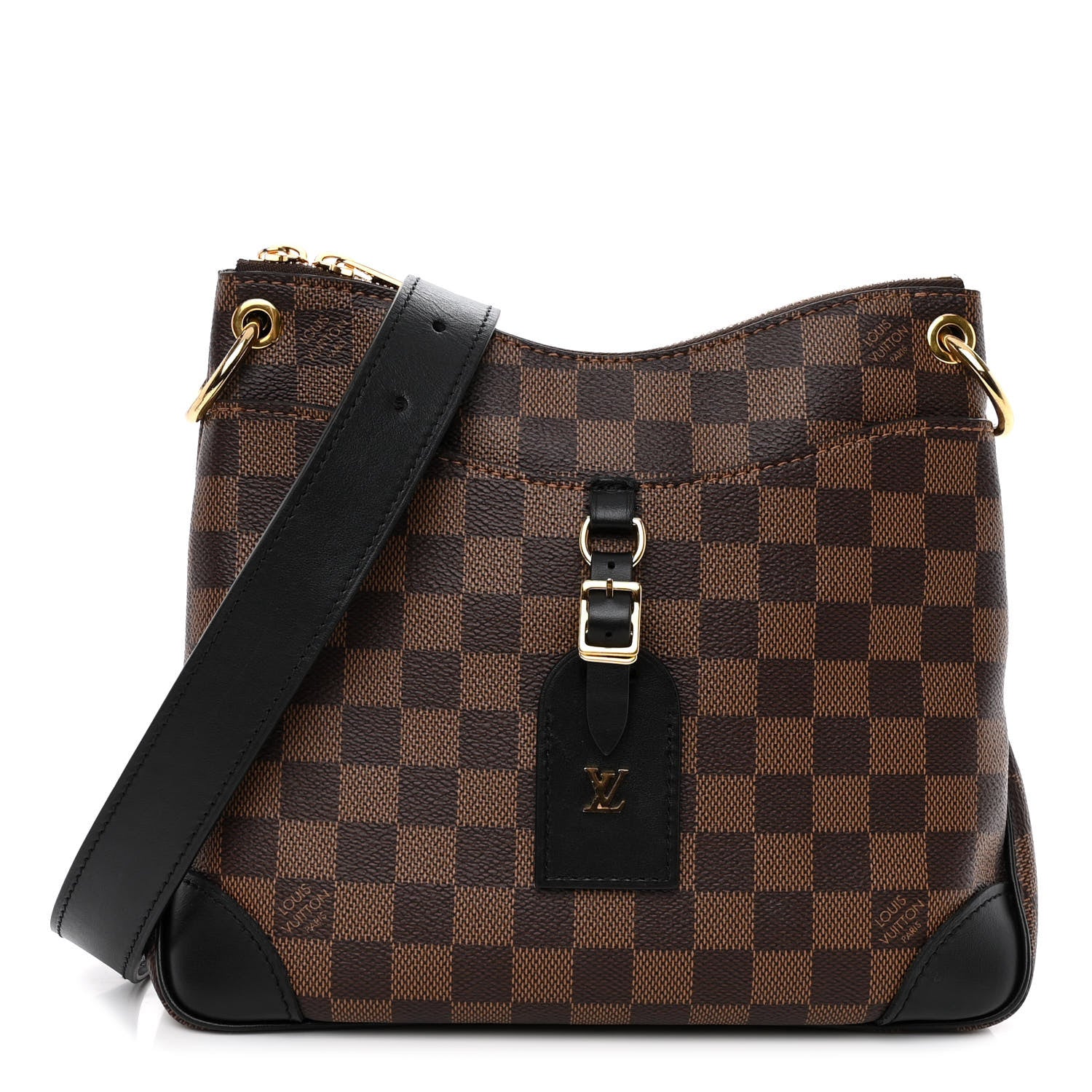 Louis Vuitton Damier Ebene Odeon PM Black 1 of 9