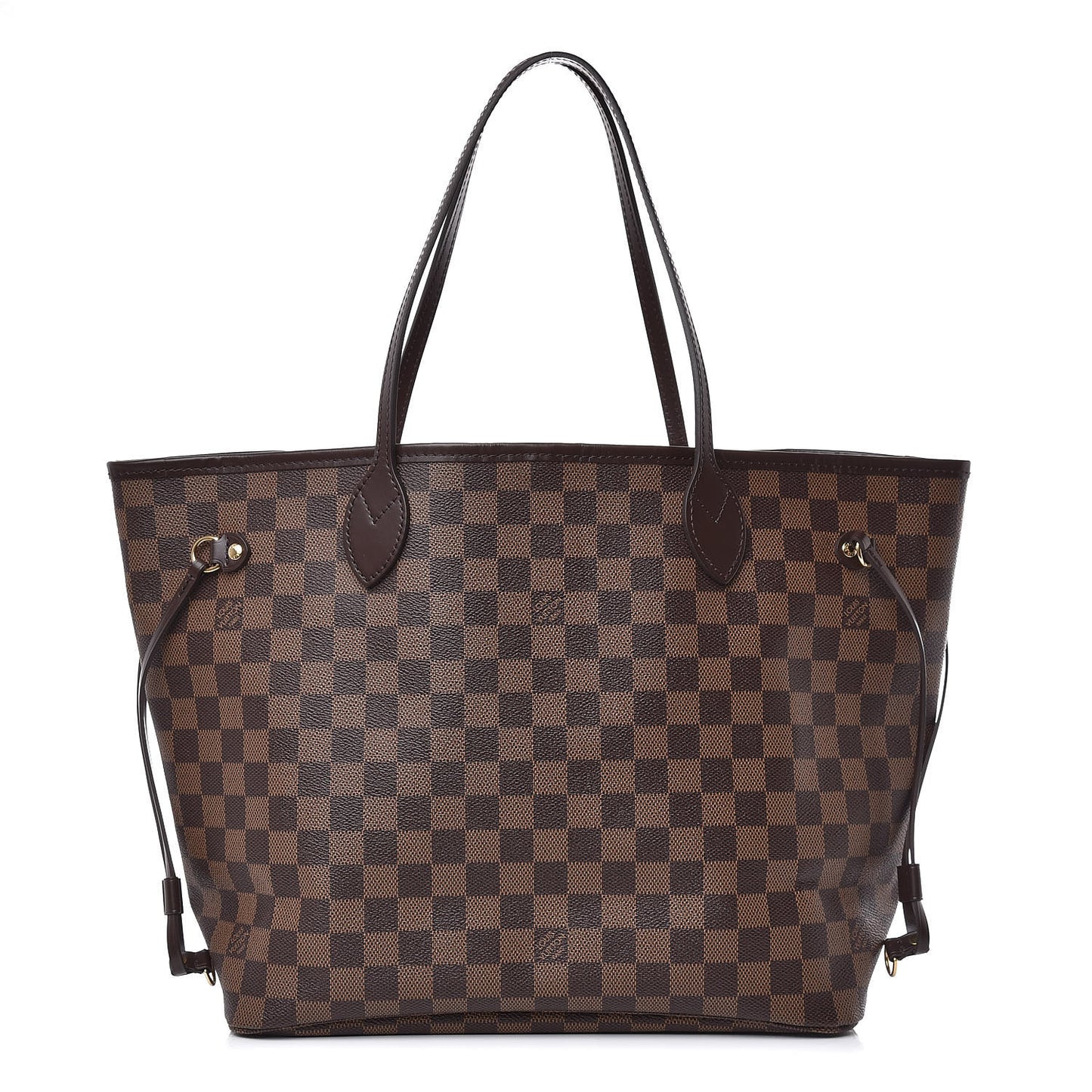 Damier Ebene Neo Neverfull MM Rose Ballerine