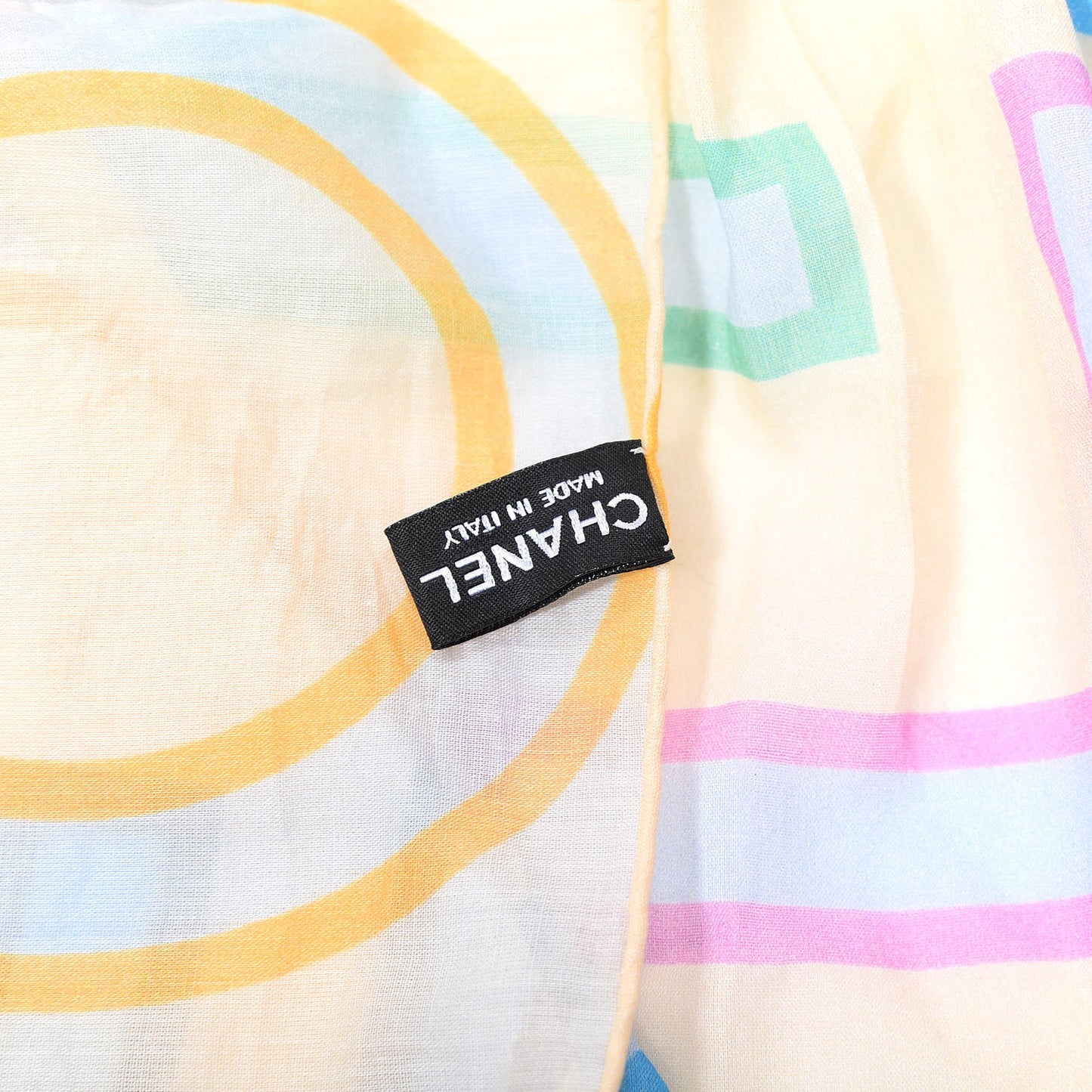 Cotton CC Logo Scarf Multicolor