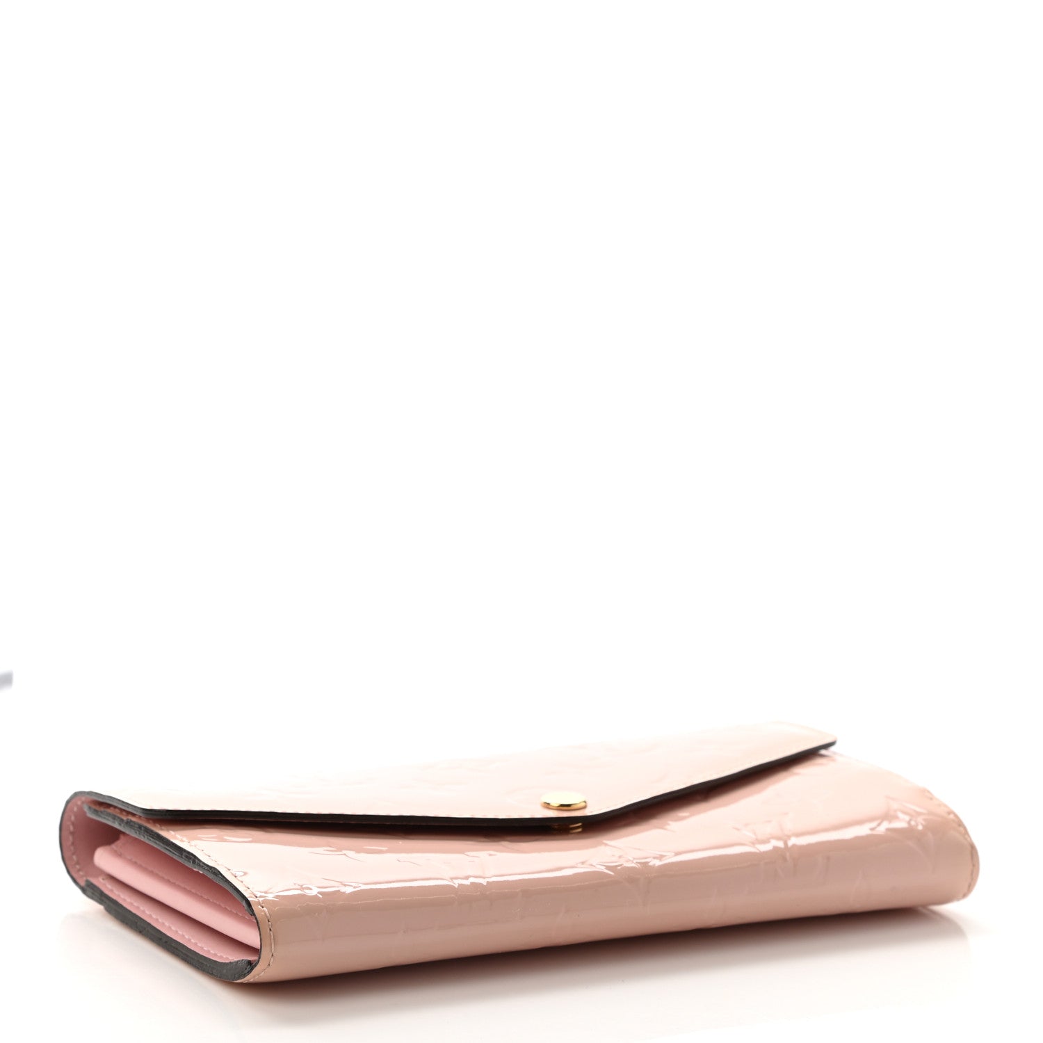 Louis Vuitton Vernis Sarah Wallet NM Rose Ballerine 4 of 8