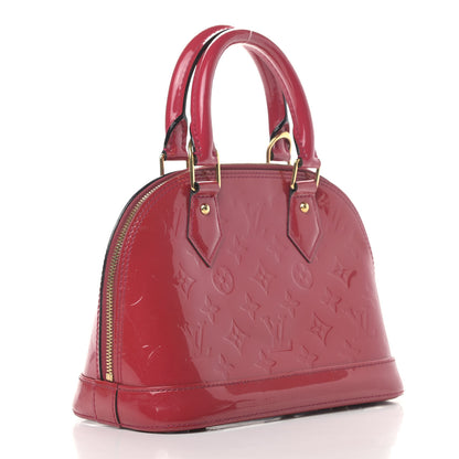 Louis Vuitton Vernis Alma BB Rose Indien 2 of 5