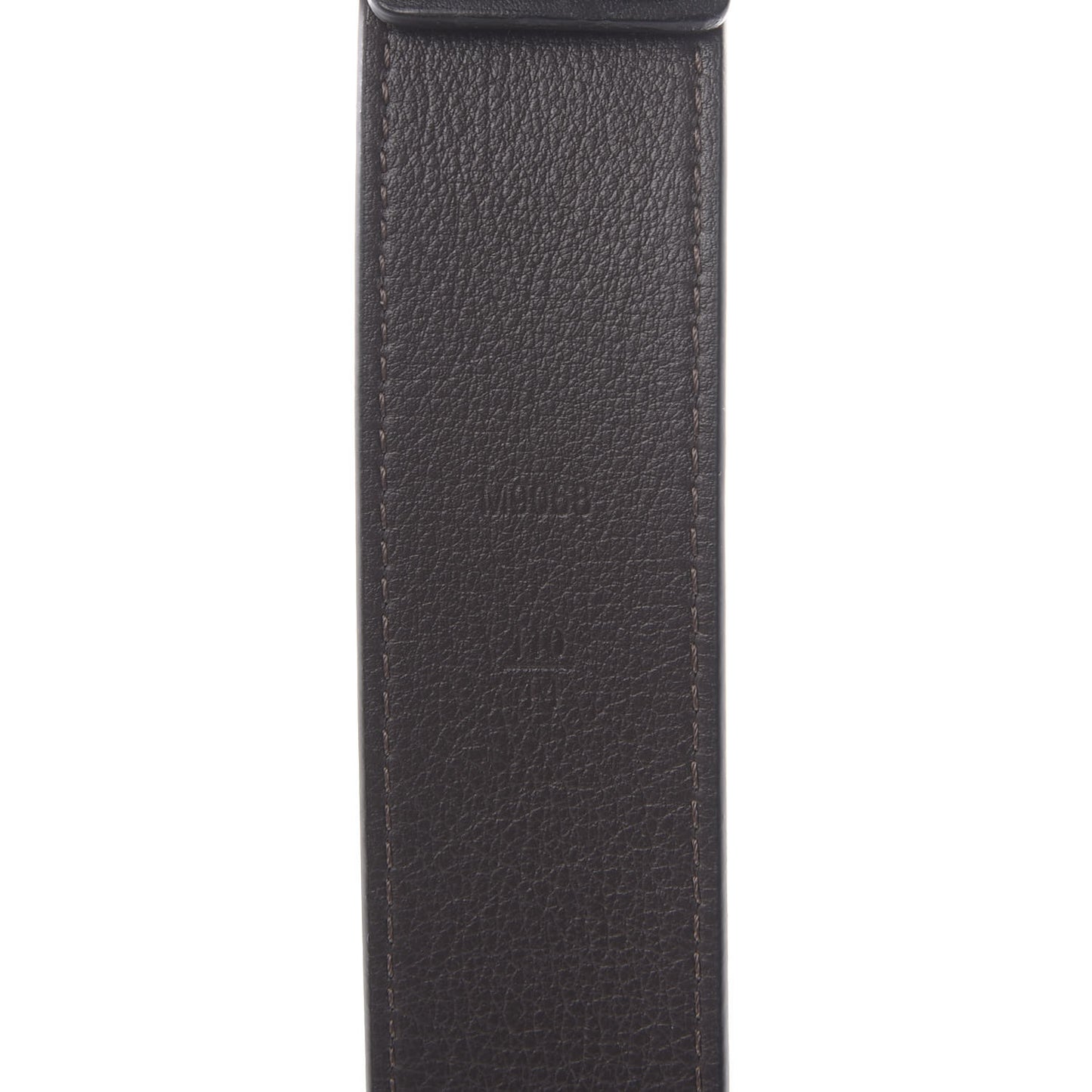 Calfskin LV Montana 110 44 Belt Black