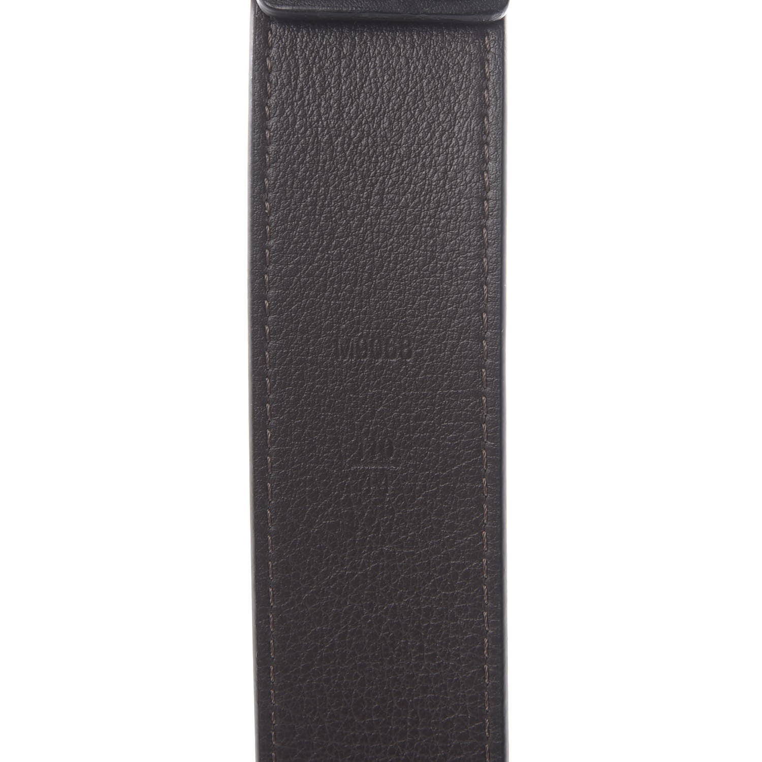 Louis Vuitton Calfskin LV Montana 110 44 Belt Black 3 of 5