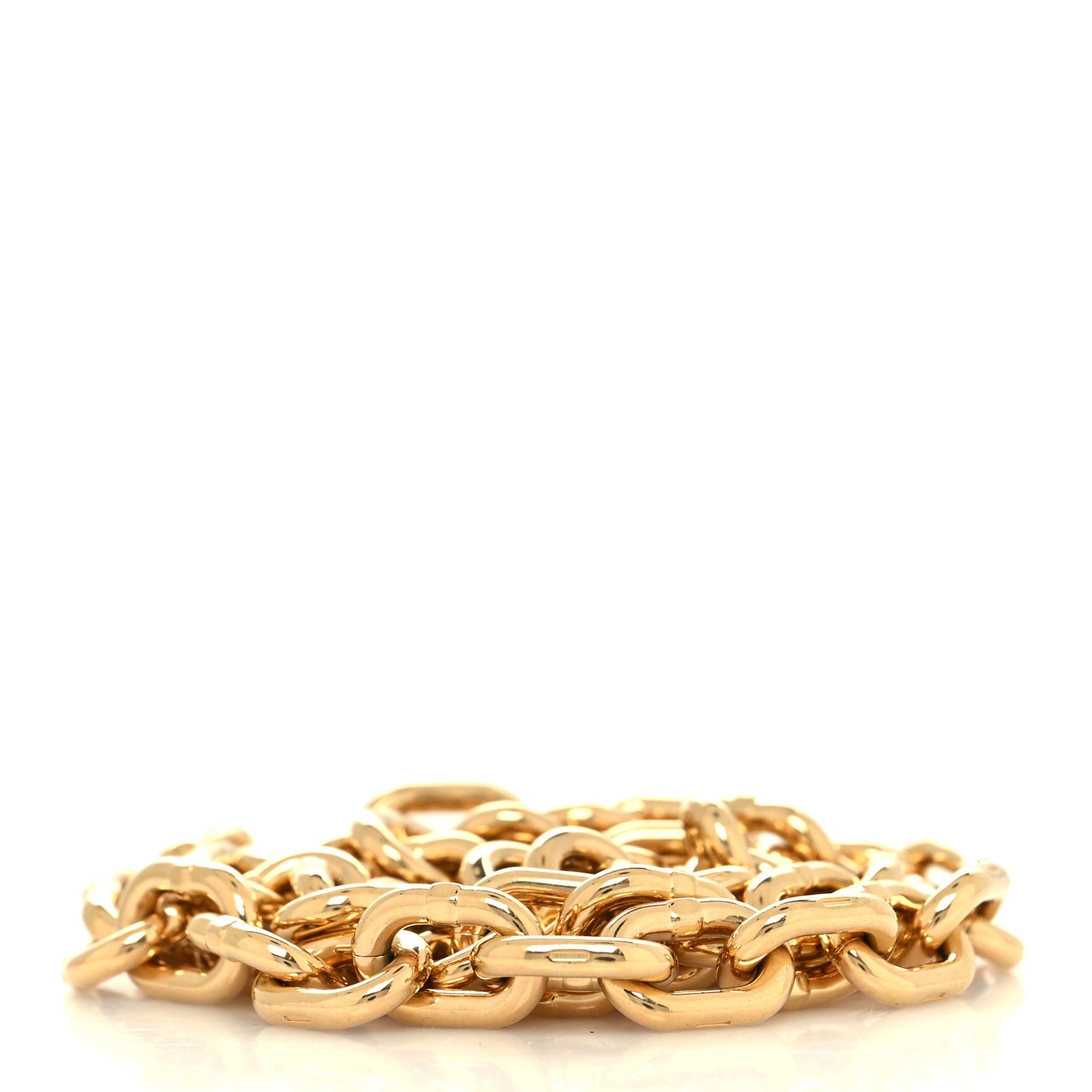 Metal Pochette Accessories Chain Strap Gold