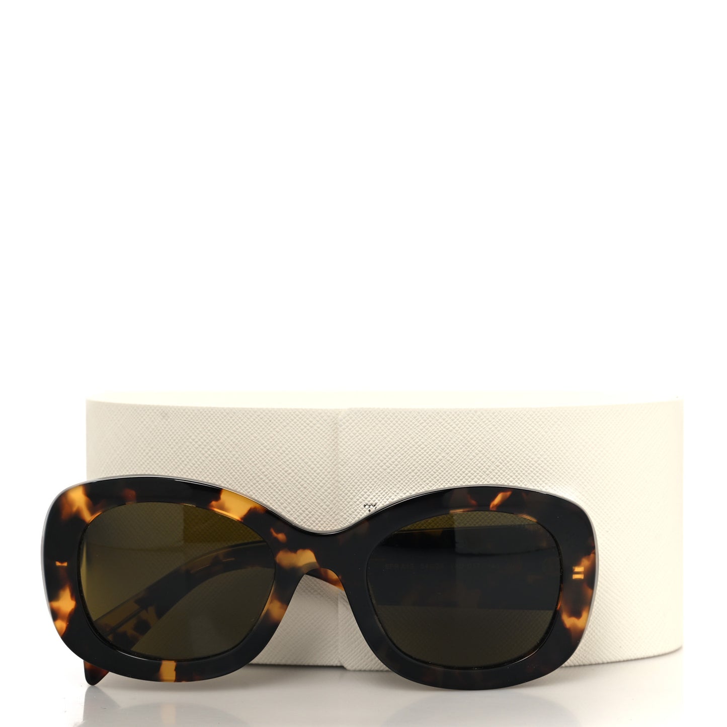Acetate Oval Sunglasses SPR A13 Tortoise