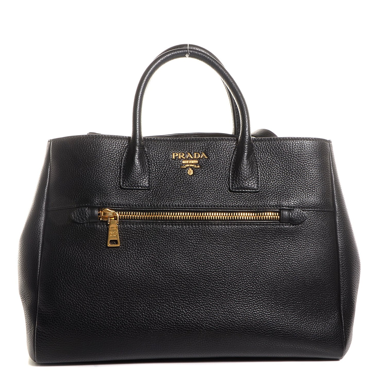 Vitello Daino Tote Nero Black
