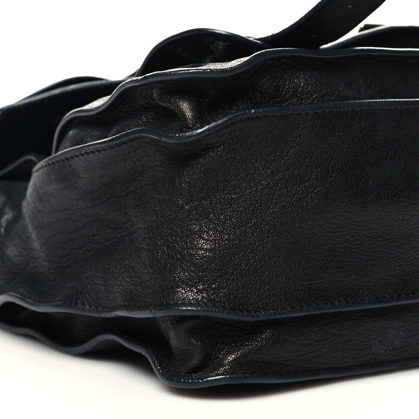 Lambskin Medium PS1 Satchel Black