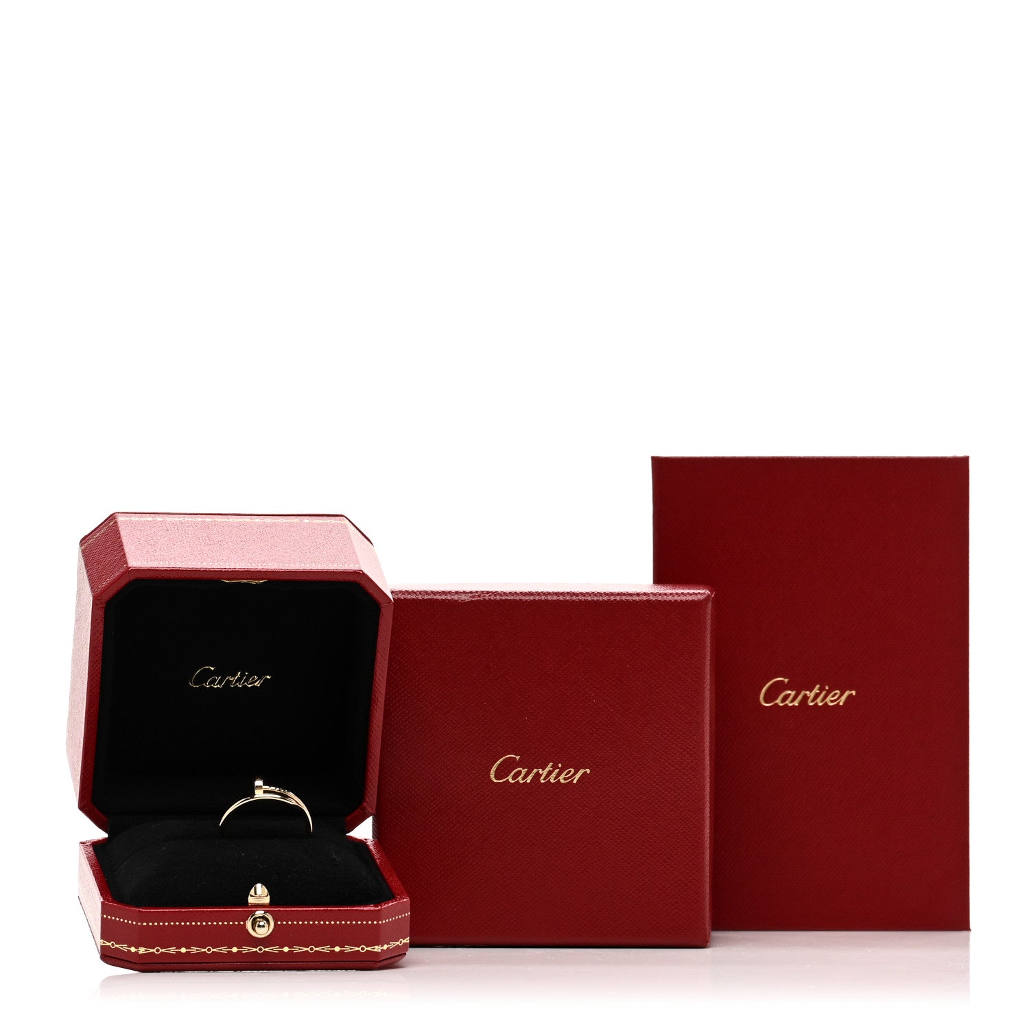 Cartier 18K Yellow Gold Small Juste Un Clou Ring 60 9 6 of 6
