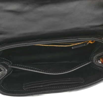 Saint Laurent Calfskin Y Quilted Monogram Toy Loulou Crossbody Bag Black 5 of 12