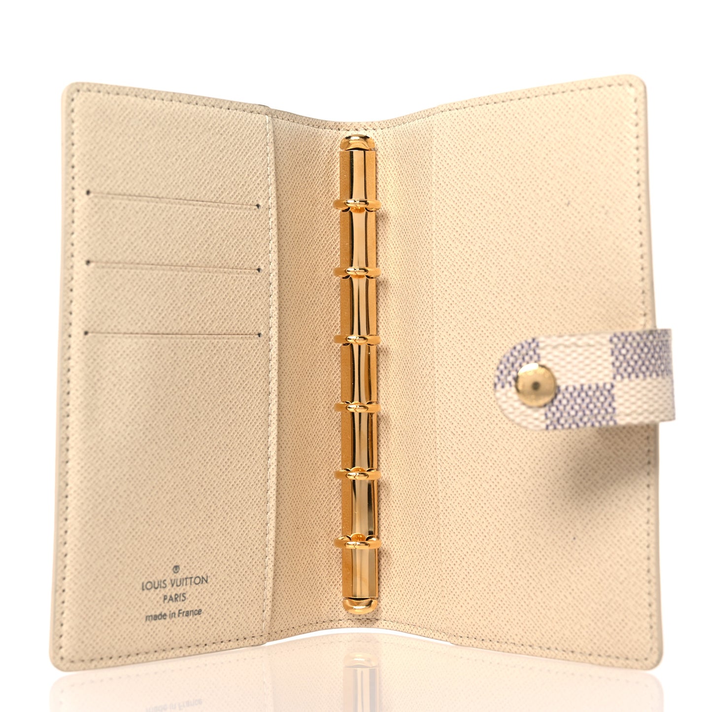Damier Azur Small Ring Agenda Cover
