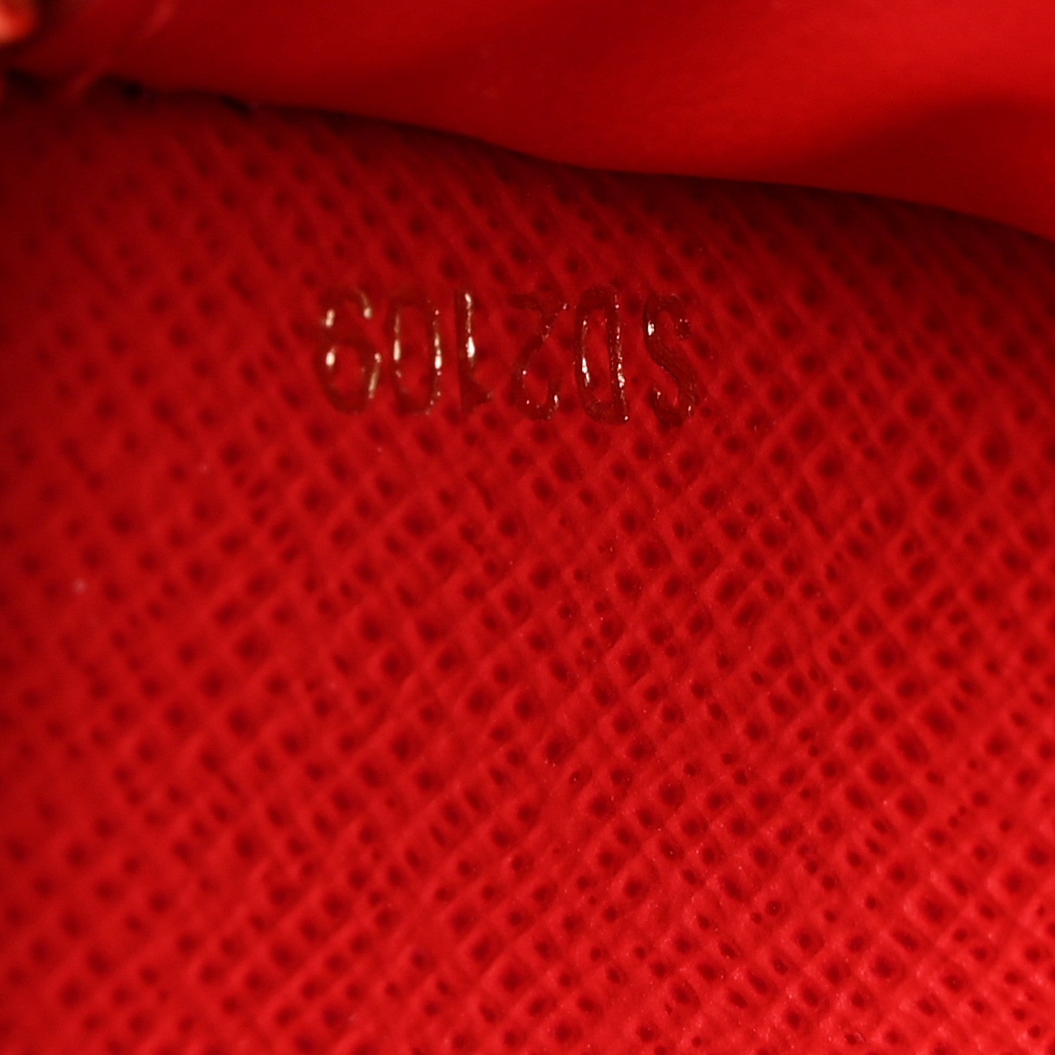 Louis Vuitton Damier Ebene Clemence Wallet Cherry 7 of 8