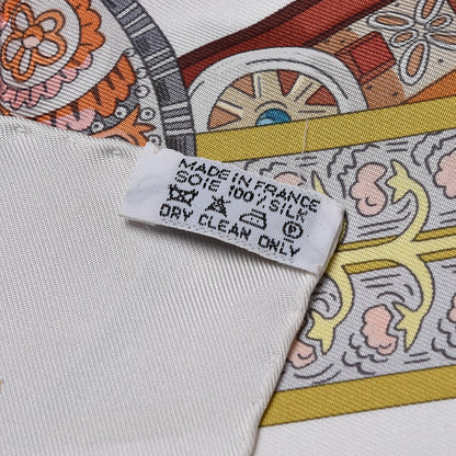 Hermes Silk Le Songe De La Licorne Scarf 90 4 of 4