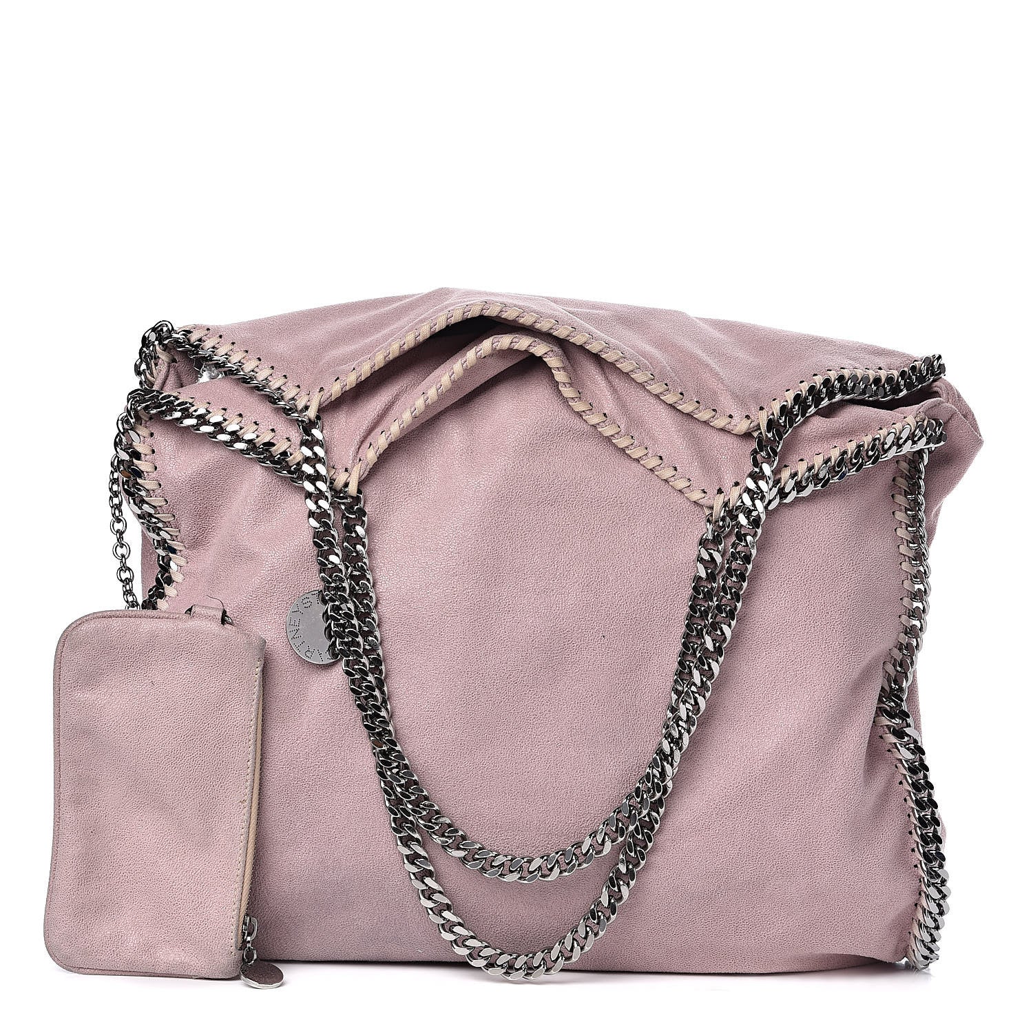 Stella McCartney Shaggy Deer Big Falabella Tote Pink 1 of 11